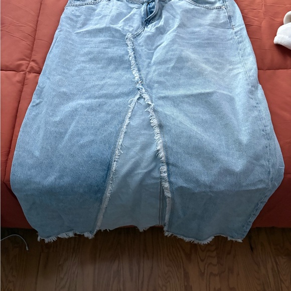 H&M Denim Blue Women's Skirt - Picture 1 of 3